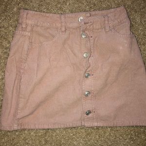 pink pac sun skirt